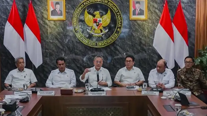 Zulhas Pimpin Rapat Tetapkan Cadangan Pangan Pemerintah 2026, Produksi Diproyeksikan Meningkat