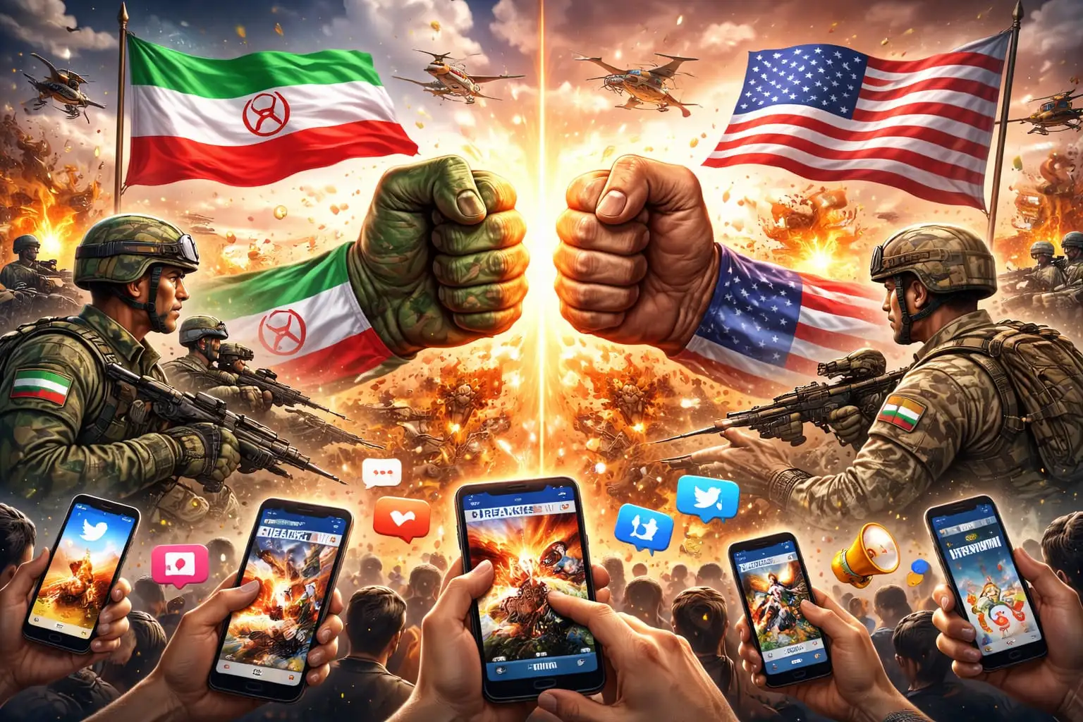 Medsos Jadi Senjata Baru, Pakar Soroti Perang Narasi Iran vs AS & Israel