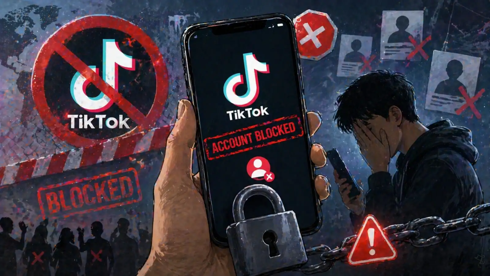 Heboh! Akun TikTok Netizen Indonesia Kena Blokir Massal, Ada Apa?